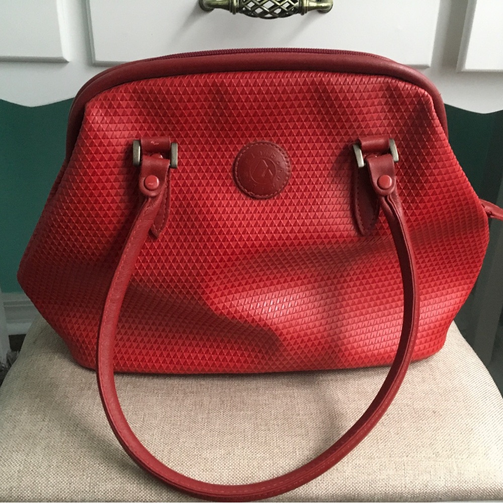 Vintage Liz Claiborne Red Purse